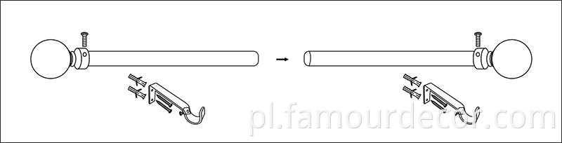 Curtain Rod Installation Instructions